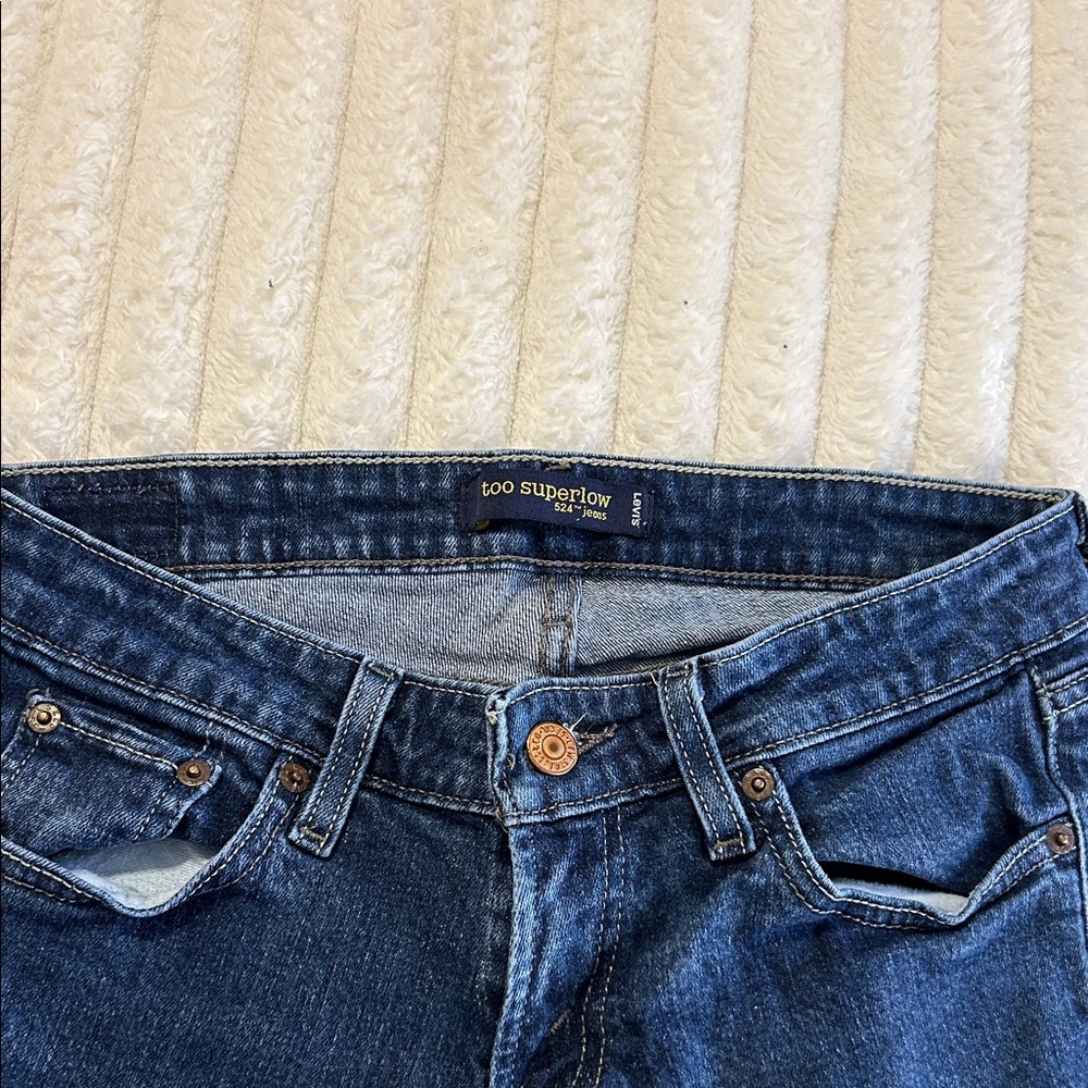 Levi’s 524 Too Superlow Jeans - Picture 5 of 13
